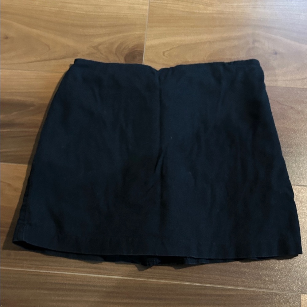 Abercrombie and Fitch Black Mini Skort Size M